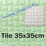Forma Gesso 3D Tile -Xmoldes 35x35cm - 2