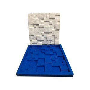 Forma Silicone Gesso 3D - Mosaico