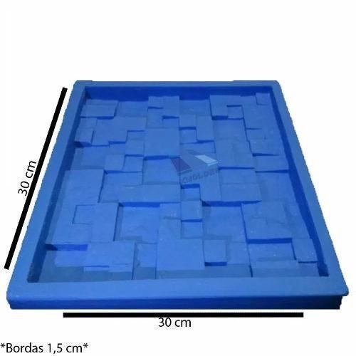 Forma Silicone Gesso 3D - Mosaico - 4