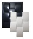 Ver imagem 2 de Forma Gesso/Cimento 3D ABS - Tijolinho Côncavo