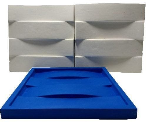 Forma Silicone Gesso 3D - Côncavo e Convexo - 2