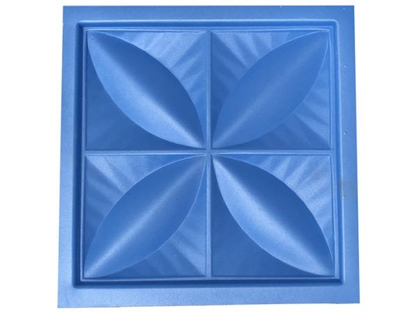 Forma Gesso Plástico e Borracha Placa 3D - Campestre 29x29 - 4