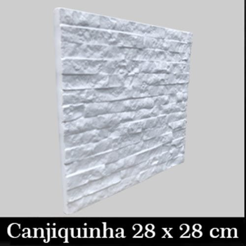 Forma Canjiquinha Borracha E Plástico Placa Gesso - Lindissímo - 4