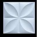 Ver imagem 1 de 1 Metro Revestimento 3D - Floral - Parede Alto Relevo