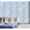 1 Metro Revestimento 3D - Floral - Parede Alto Relevo - 2
