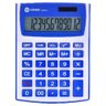 Calculadora De Mesa 12 Dígitos Com Alimentação Solar Ou A Pilha - Cm30 Branca/azul - 3