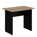 Ver imagem 2 de Mesa Escrivaninha para Escritório 90cm Home Office New City Calvi/Preto - Gebb Work
