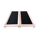 Ver imagem 3 de Cama Montessoriana Adulto Oriental Premium Queen Veludo Rose