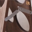 Ver imagem 6 de Organizador Portátil de Vinhos Adega Suporte de Mesa e Chão