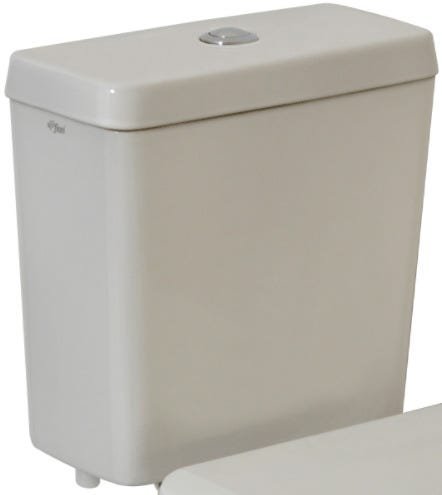 Caixa Acoplada Branca 6 Litros Lírio - 1