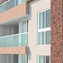 Ver imagem 2 de Revestimento Ceramico Pastilha Branco Capri Acetinado 10x10 Bold (caixa Com 1,80m) Elizabeth
