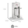 Ensacadeira Manual de Linguiça Vertical Skymsen El10v 10 Litros Inox 707147 - 3
