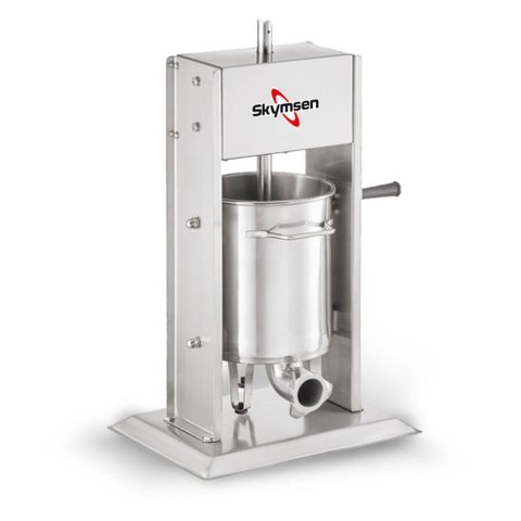 Ensacadeira Manual de Linguiça Vertical Skymsen El10v 10 Litros Inox 707147