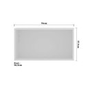 Ver imagem 3 de Armário Perola Basculante 70 Cm 1 Porta Luciane