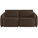 Ver imagem 6 de Sofá Cama para Sala de Estar 2 Lugares 216cm Montserrat K01 Veludo Marrom - Lyam Decor