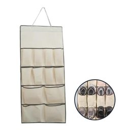 Sapateira Vertical Porta Parede com 12 Nichos Flexivel para Sapatos e Acessorios Grande - 3