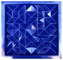 Ver imagem 3 de Forma 3D Gesso e Cimento ABS 1mm - Esmeralda 30x30 cm