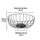 Ver imagem 4 de Fruteira Organização de Mesa Estilo Moderno Cozinha