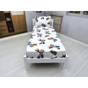 Ver imagem 2 de Jogo De Lençol Com Elastico E Fronha Mario Bros Kit 2pçs