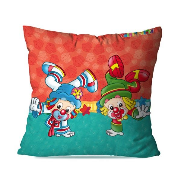 Capa de Almofada Avulsa Decorativas Patati Patata Brincando - PRODUTO LICENCIADO 35x35cm - 1