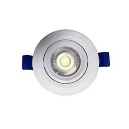Spot Eco Led Black+decker 5w Redondo Luz Branca Fria - 1