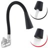 Torneira Cozinha Parede Flexivel Leão Color Duo Black - 6368 - 2