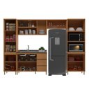 Ver imagem 4 de Cozinha Modulada 5 Peças 12 Portas 3 Gavetas Florença