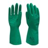 Luva Nitrílica Verde com Forro Nitrilite Ca 42398 Lalan Advansafety (12 Pares) - 1