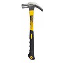 Ver imagem 6 de Martelo Cabo Emborrachado Aço Carbono Fibra Unha Marcenaria Carpintaria Prego Leve Borracha Madeira 