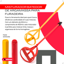 Ver imagem 2 de Misturador Batedor de Argamassa Cimento Tinta Gesso para Furadeira