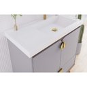 Ver imagem 7 de Gabinete Banheiro Trancoso c/Cuba 60cm Platina/Freijo MGM