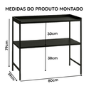 Ver imagem 5 de Organizador para Lavanderia Londres - Preto