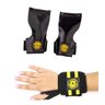 Kit Calistenia Novo Hand Grip Zeus Munhequeira De Pulso - P - 4