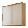 Guarda-roupa Mdf 2 Portas 6 Gavetas Atraente - 2