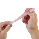 Ver imagem 2 de Colher Anatómica Silicone para Desenvolvimento do Bebe Buba Talher Infantil Rosa