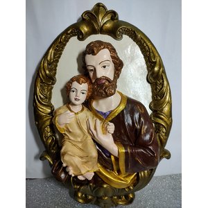 Imagem Medalhão São José de Parede 40cm