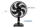 Ver imagem 4 de Ventilador De Mesa 30 cm com 6 Pás  Compacto Turbo Potente Silencioso