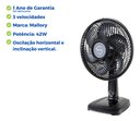 Ver imagem 5 de Ventilador De Mesa 30 cm com 6 Pás  Compacto Turbo Potente Silencioso