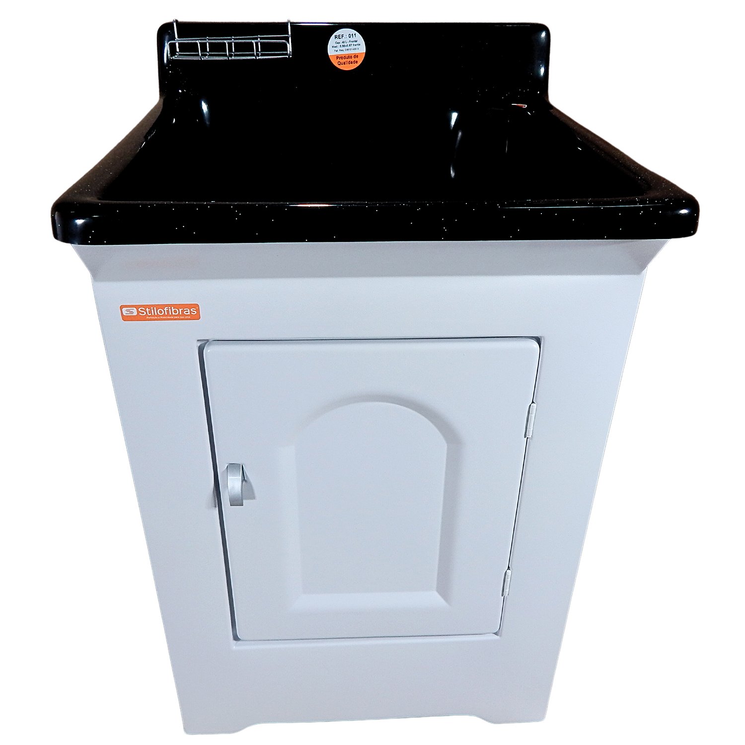 Gabinete em Plástico Abs com Tanque de Fibra 40 Litros e Base para Torneira de Mesa - 7