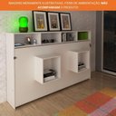 Ver imagem 6 de Cama de Solteiro Articulada Dobrável Flex Horizontal com 6 Nichos Cm8020 Tecnomobili Branco