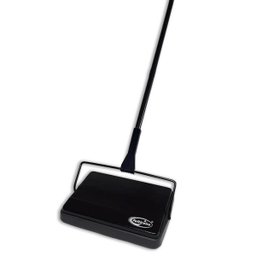 Varredora Vassoura Mágica Feiticeira Compact Plus 3 Escovas Leve Prática Silenciosa Preta - 1