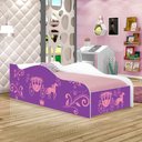 Ver imagem 1 de Cama Fun Carruagem de Princesa Solteiro Com Colchão