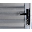 Ver imagem 3 de Porta de Alumínio Palheta Ventilada 210 x 100 Esquerda Linha All Soft Cor Brilhante