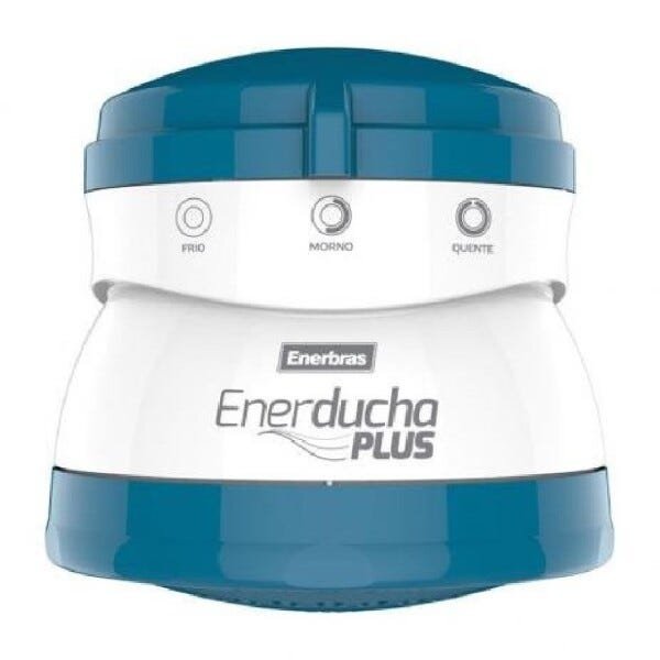 DUCHA PLUS 4400W 3 TEMP 220V AZUL CLARO - ENERBRAS - 1