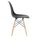 Ver imagem 5 de Conjunto de Mesa Redonda Eames 120cm Preto + 6 Cadeiras Eiffel Dsw Preto