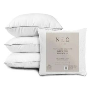 Travesseiro Camesa Neo Prime Suporte Firme 233 Fios 50x70cm