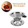 Filtro de Café Aço Inox Reutilizável 7x12 Cm tamanho 101 - 3