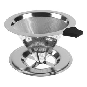 Filtro de Café Aço Inox Reutilizável 7x12 Cm tamanho 101