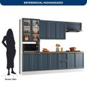 Ver imagem 4 de Cozinha Completa Modulada 12 Portas 2 Gavetas 1 Nicho para Forno Yescasa