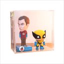 Ver imagem 1 de Caixa Expositora Acrílico De Mesa Ou Parede 20x20x10 E Tampa Centauri Acrílicos CXE-20X20X10